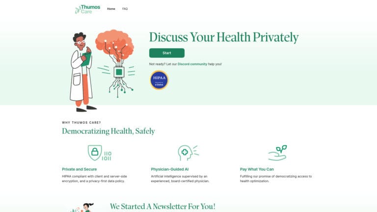 New Thumos Care AI Tool Review