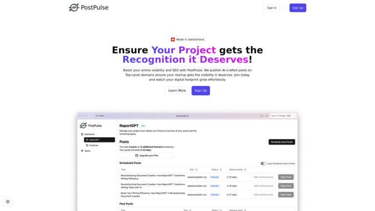 Free Postpulse AI Tool Review