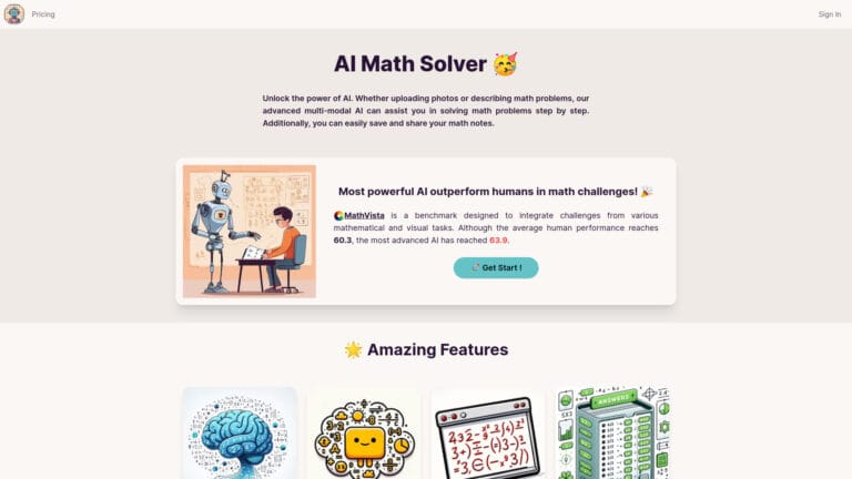 Best AI Math Solver AI Tool Review