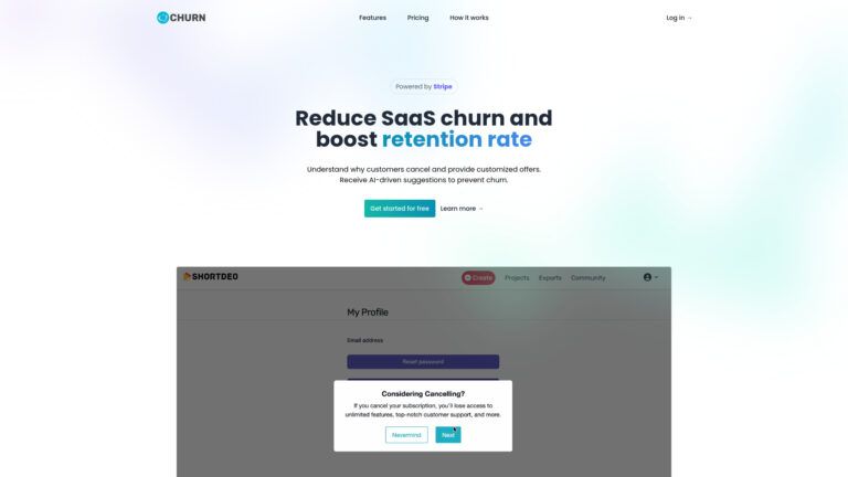 New Echurn AI Tool Review