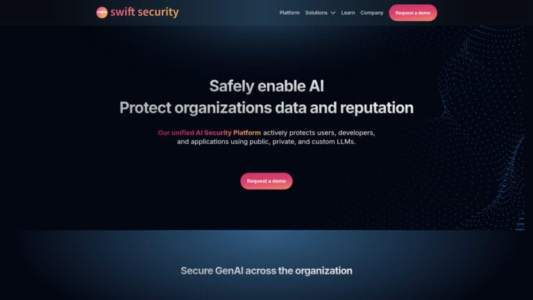 Powerful Swift Security Platform AI Tool Review