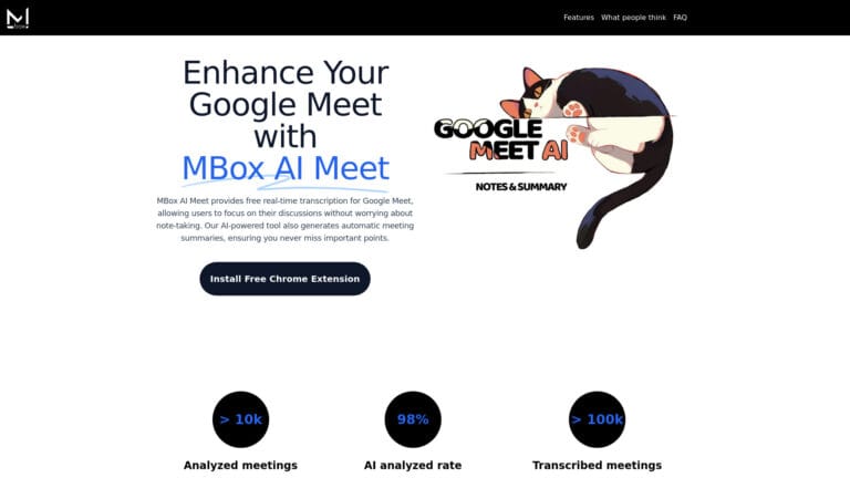Trending Mbox AI Meet AI Tool Review