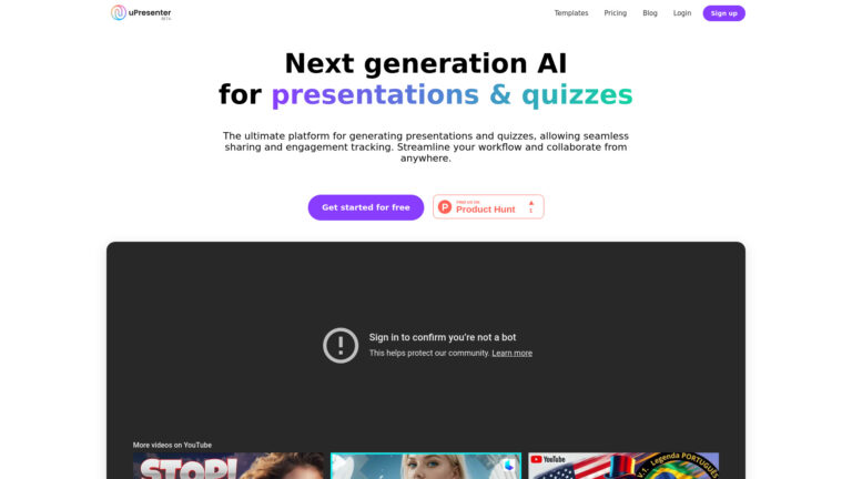 Powerful Upresenter AI Tool Review