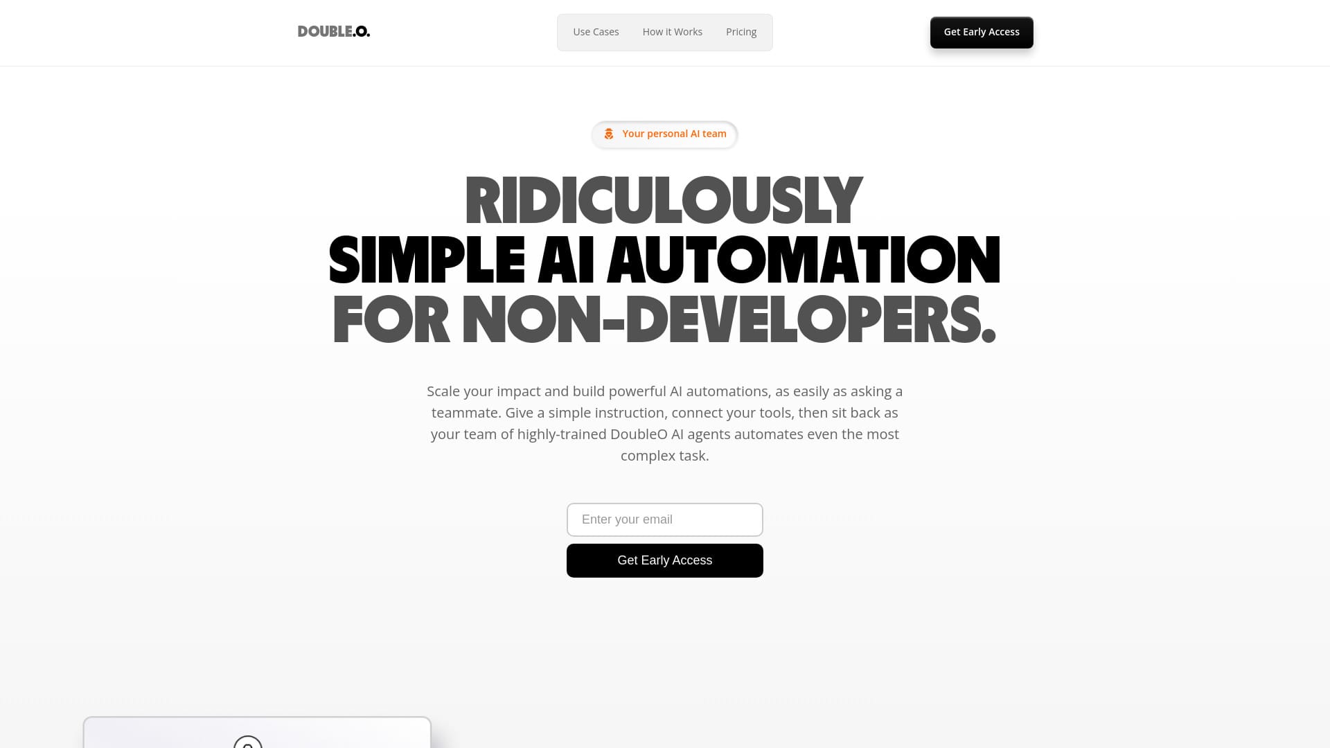 DoubleO.ai logo