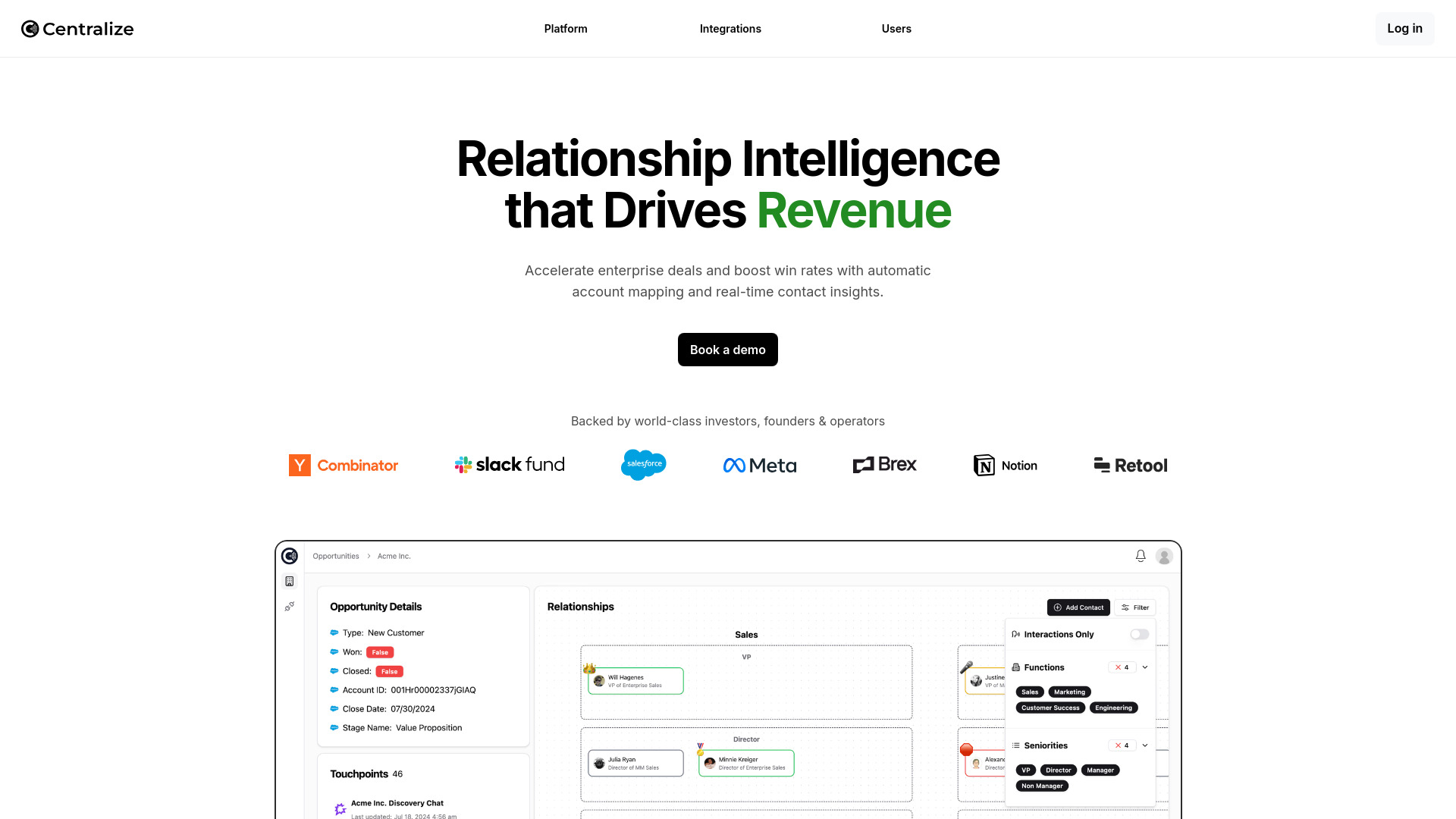 Centralize logo