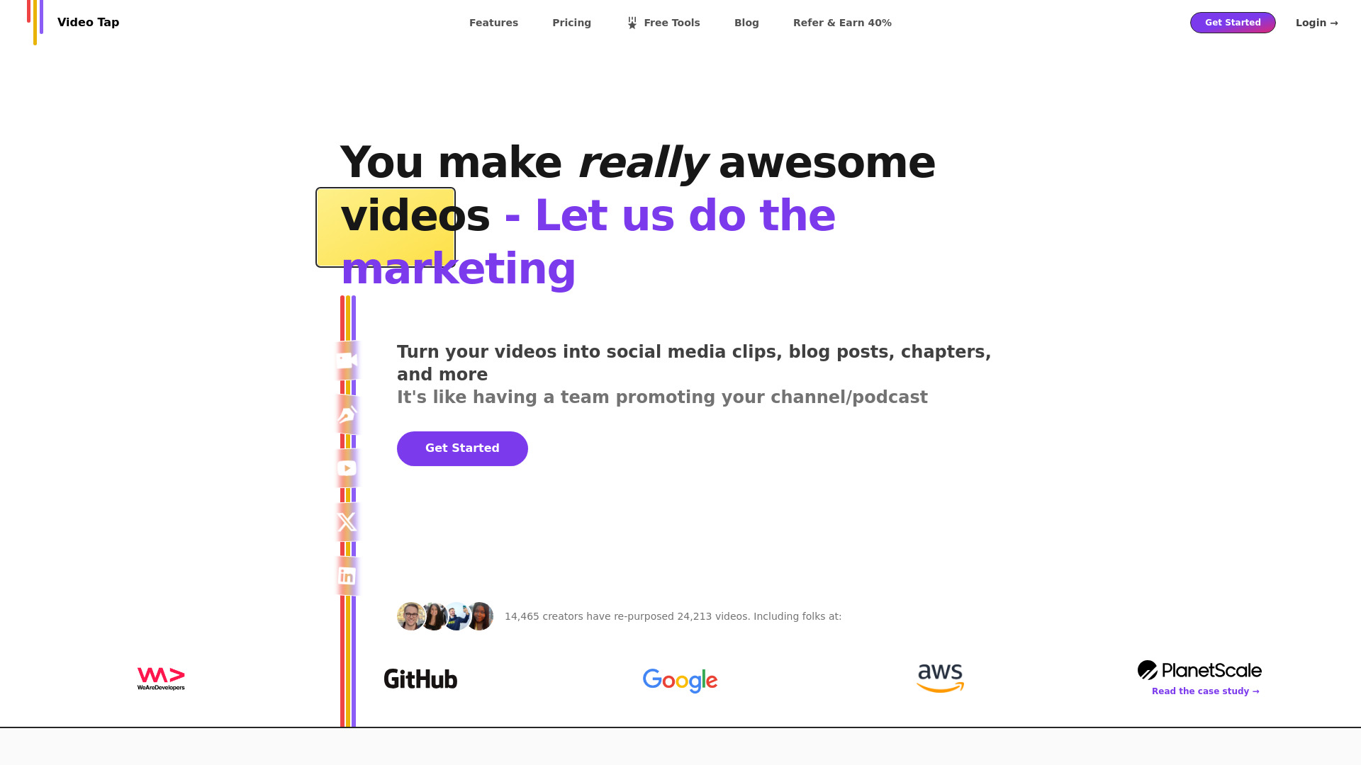 Video Tap logo