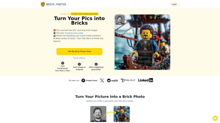 Advanced Brick.photos AI Tool Review