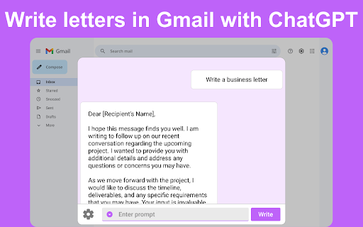 Chat GPT for Gmail Chrome Extension ai chrome extension logo