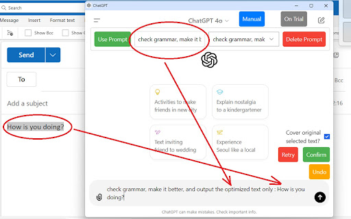 ChatGPT Enhancer for Extensive Text Operation ai chrome extension logo