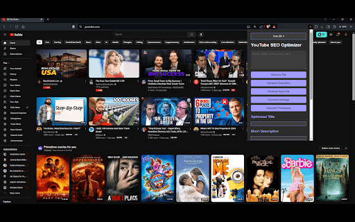 YouTube Video Script Generator ai chrome extension logo