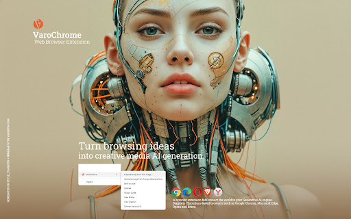 VaroChrome ai chrome extension logo