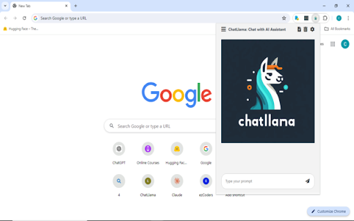 ChatLlama ai chrome extension logo