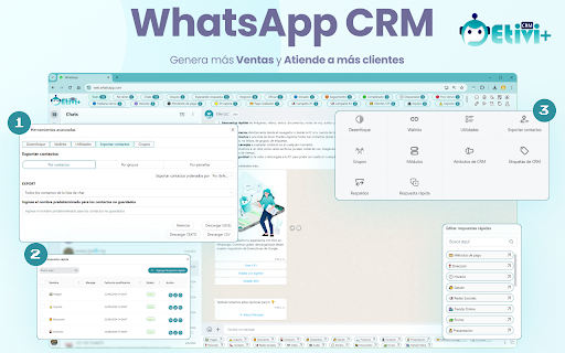 Etivi+ CRM ai chrome extension logo