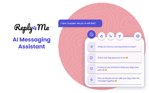Reply4Me ai chrome extension logo