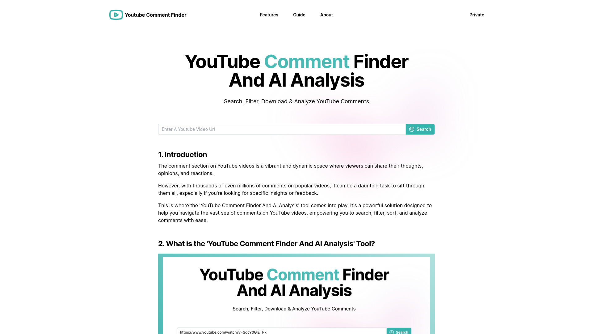 YouTube Comment Finder logo