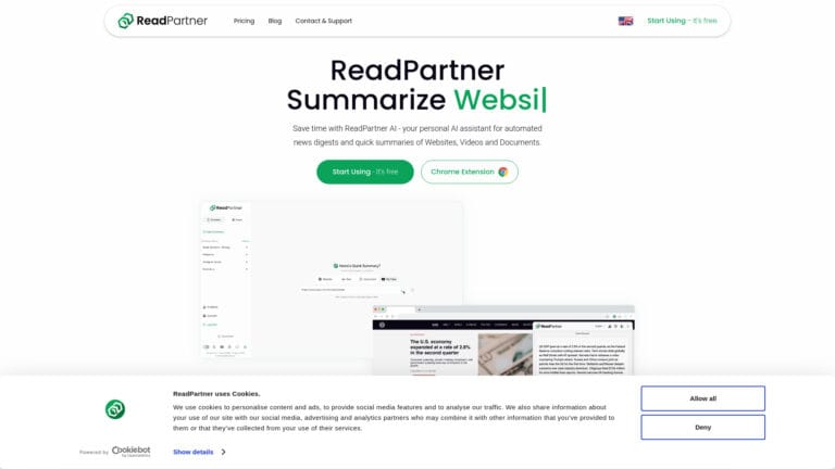 Free Readpartner AI Tool Review