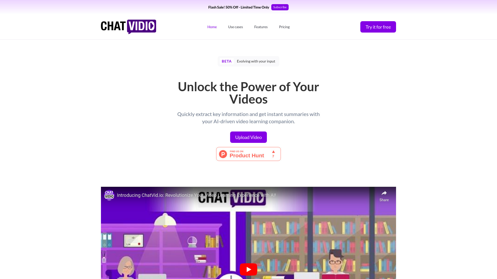 Chatvidio logo