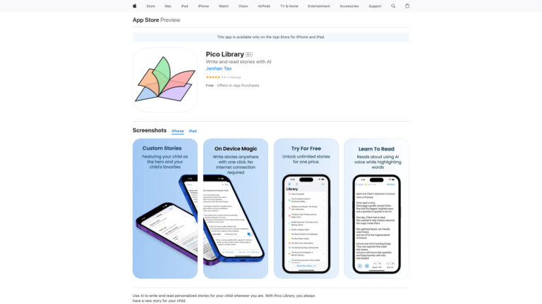 Free Pico Library AI Tool Review