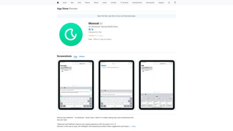 Top Moocat Input Method AI Tool Review