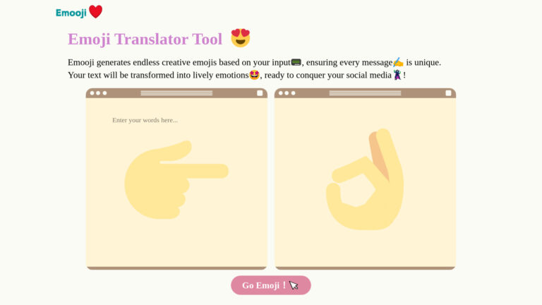 Innovative Emooji AI Tool Review