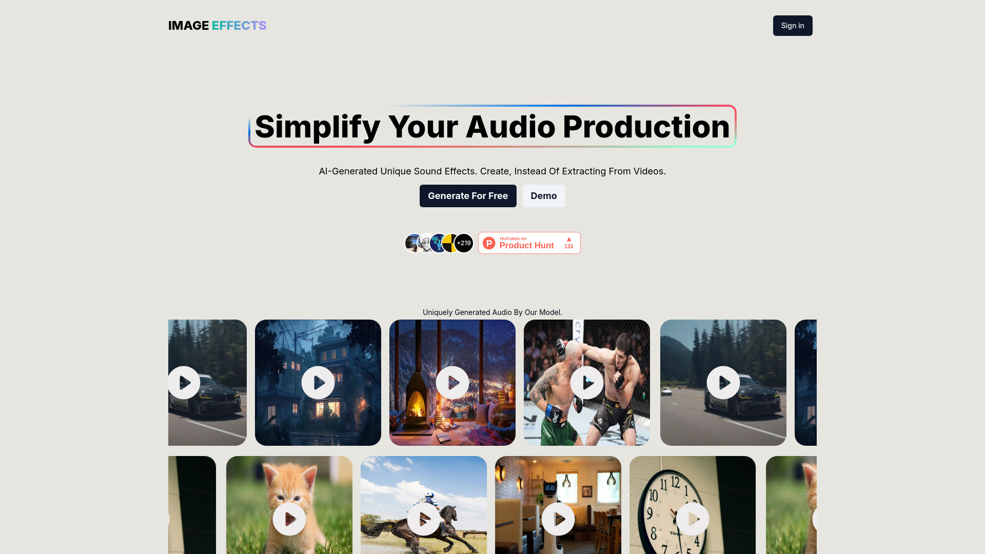 Sound Effects AI logo