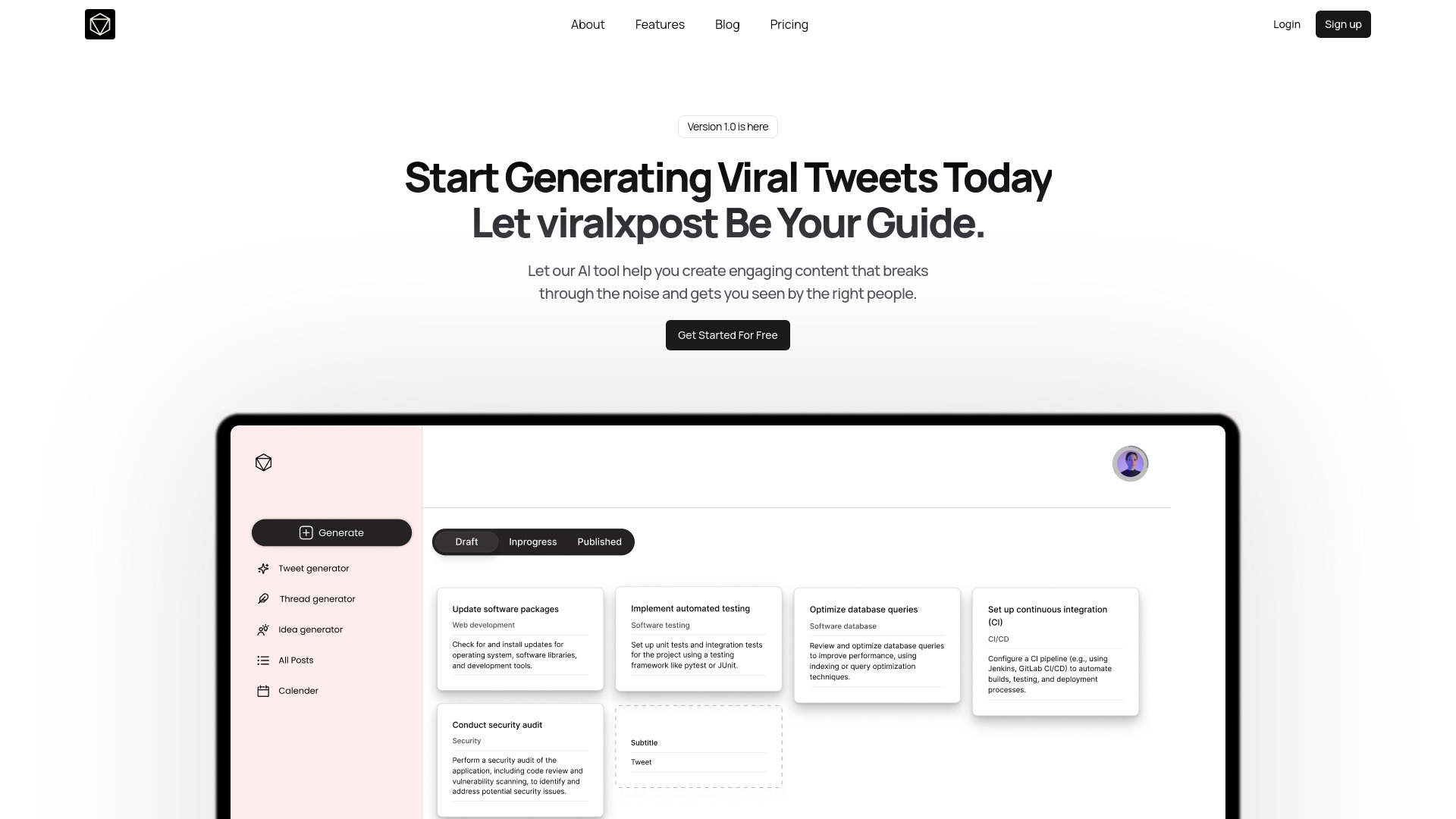 viralxpost logo