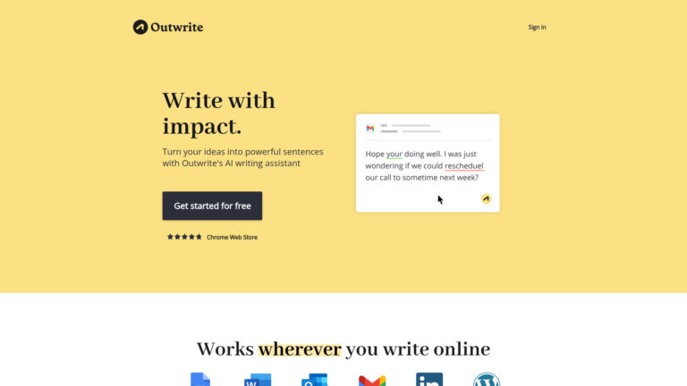 Powerful Outwrite AI Tool Review