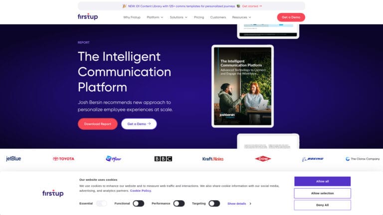 New Firstup AI Tool Review