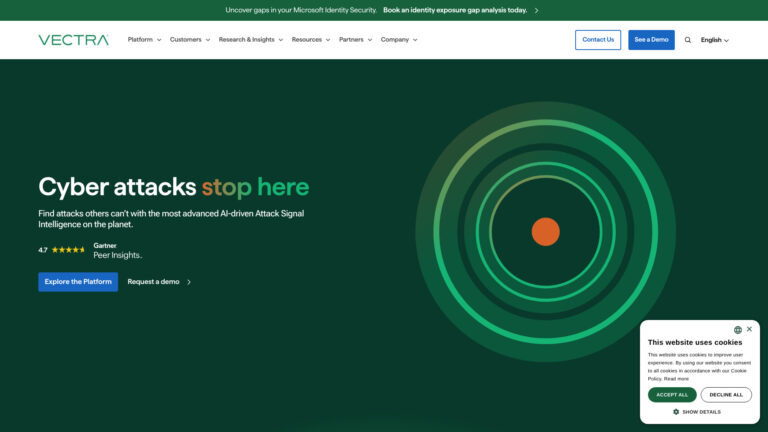 Advanced Vectra AI AI Tool Review
