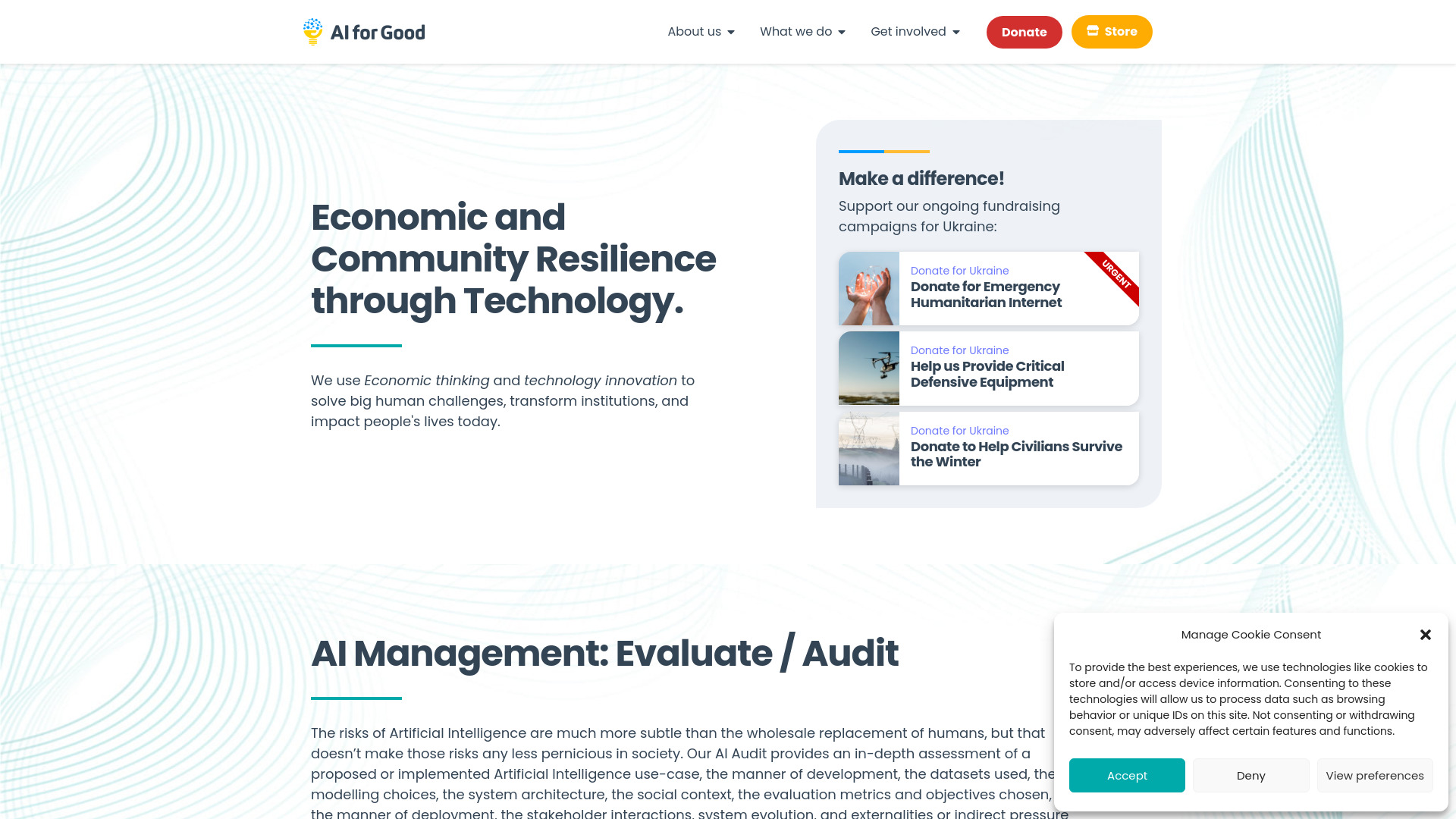 AI for Good Foundation logo