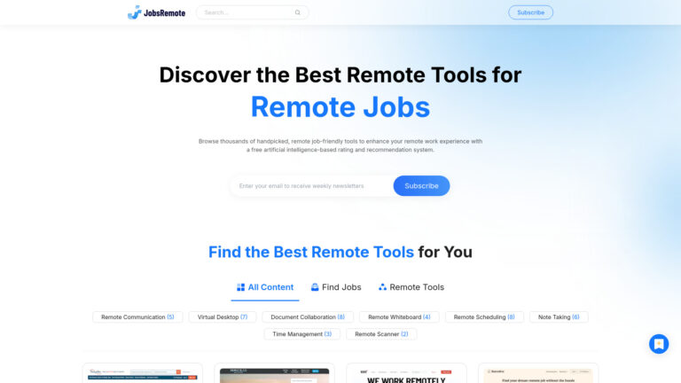 Top Remotespace Resource Center AI Tool Review