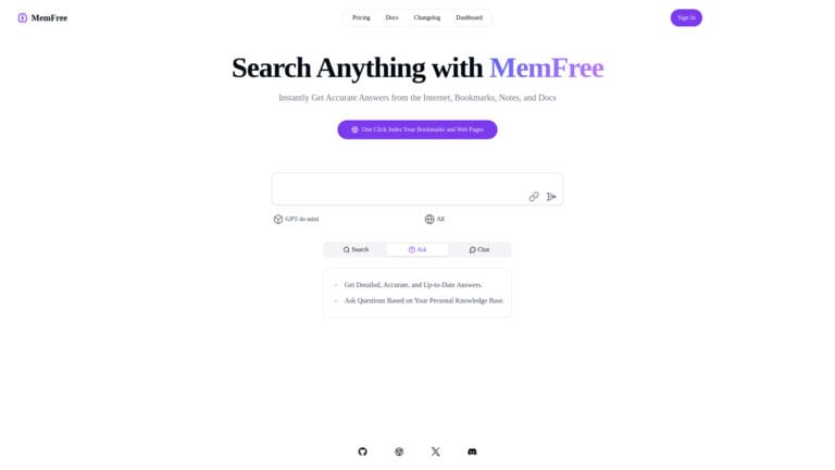 Advanced Memfree AI Tool Review