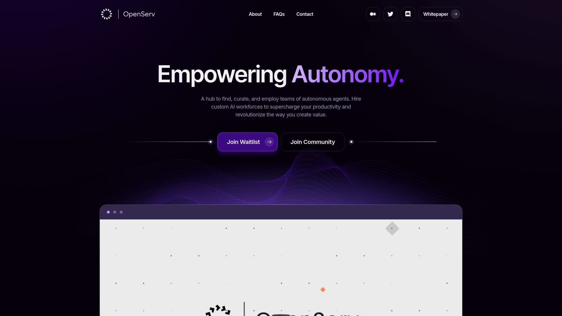 OpenServ logo