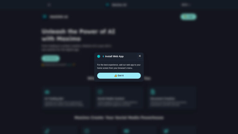 Top Maximo AI AI Tool Review