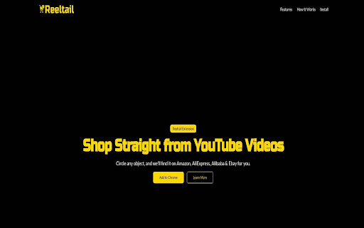 YouTube Shopping Extension ai chrome extension