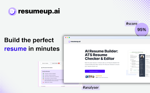 ResumeUp.ai ai chrome extension logo