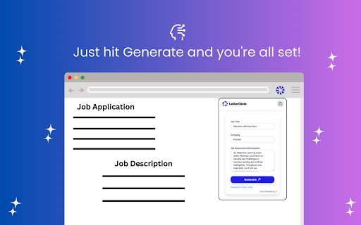 LetterGenie ai chrome extension