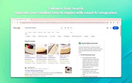 Search Copilot AI Assistant ai chrome extension