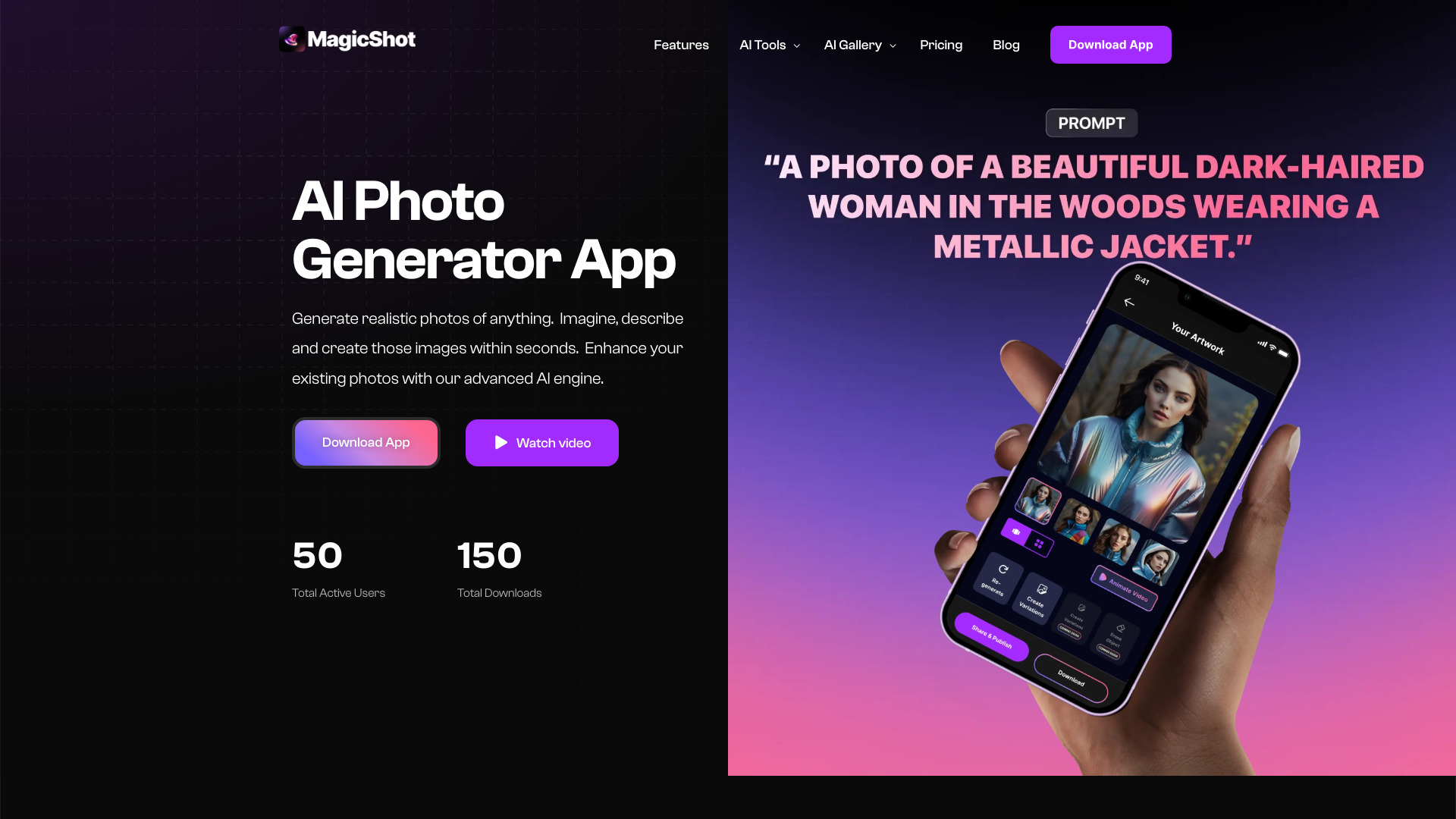 MagicShot.ai logo