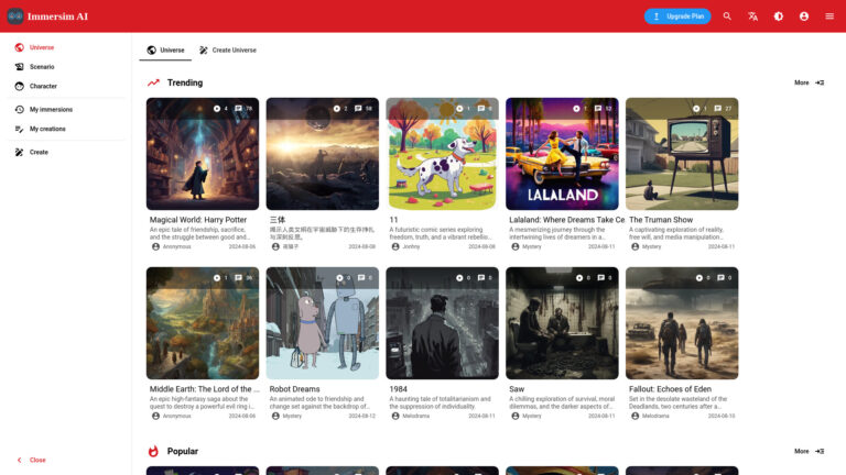 New Immersim AI AI Tool Review