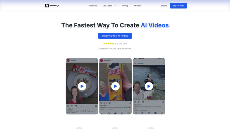 Top Makeugc AI Tool Review