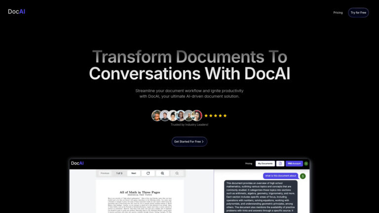 Trending Docai AI Tool Review