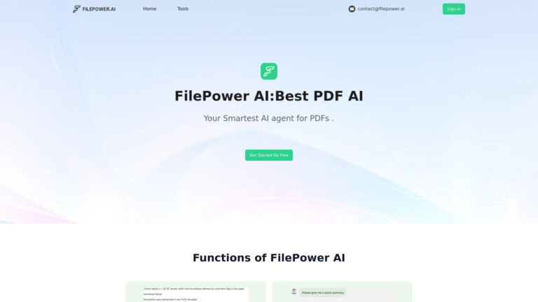 Smart Filepower AI AI Tool Review