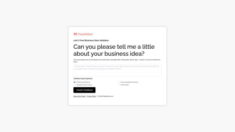 New Flowkitten AI Tool Review