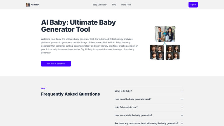 Best AI Baby AI Tool Review