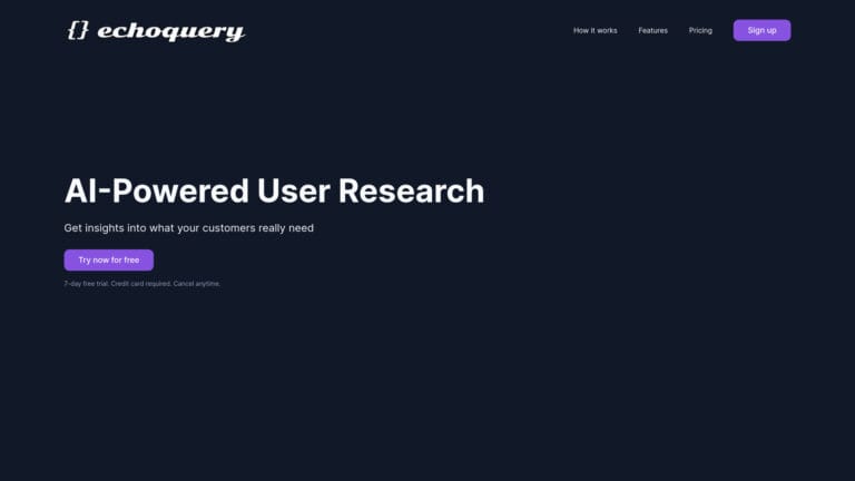 Advanced Echoquery AI Tool Review