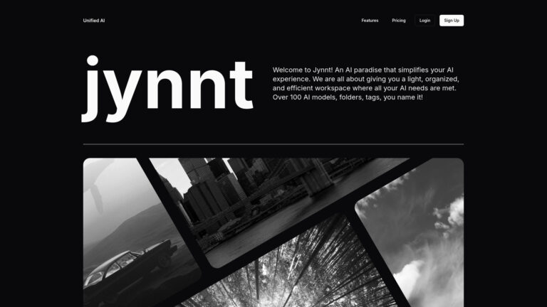 Innovative Jynnt AI Tool Review