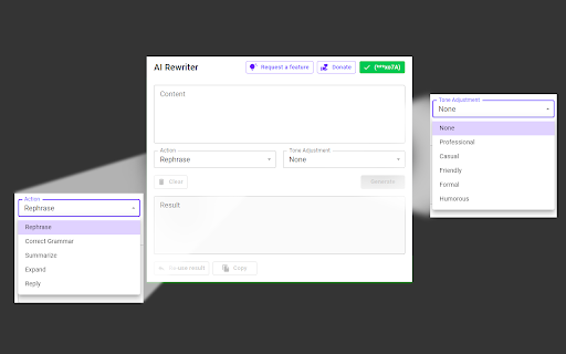AI Rewriter ai chrome extension logo