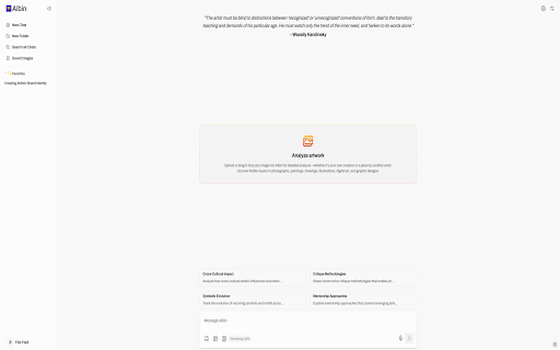 Albin ai chrome extension logo