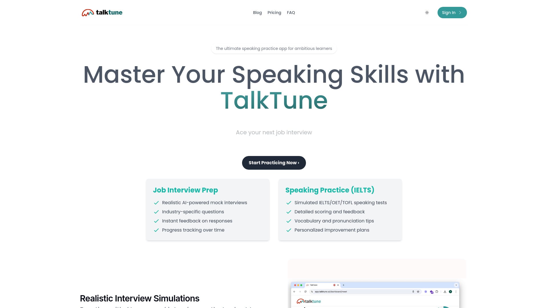 TalkTune logo
